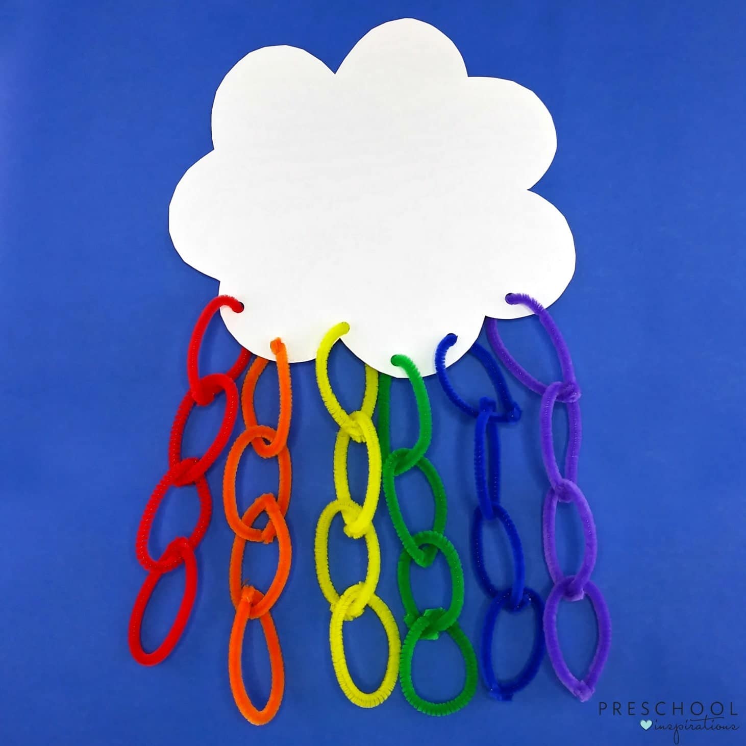 Colorful Pipe Cleaner Rainbow