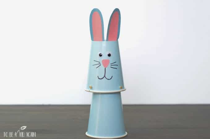 Hopping Paper Cup Bunny