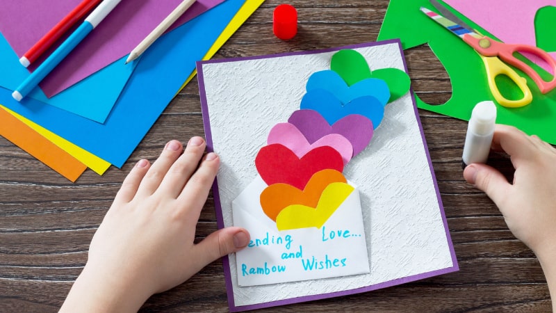 37 Bright & Colorful Rainbow Crafts For Kids