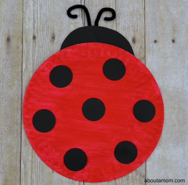 Round Ladybug Craft