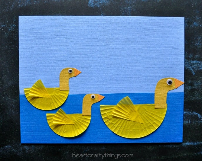 Ducks On A Pond Art