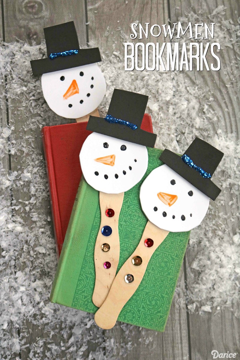 Snowman Craft For Bookworms