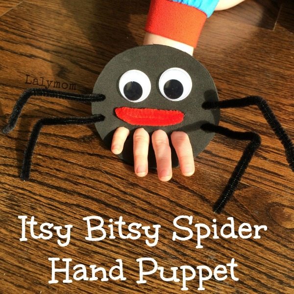 Itsy-Bitsy Fingers Spider Craft