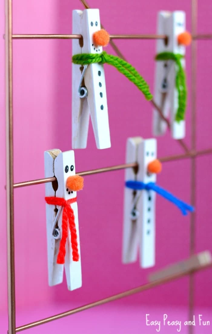 Stick A Pin In This Snowman Craft