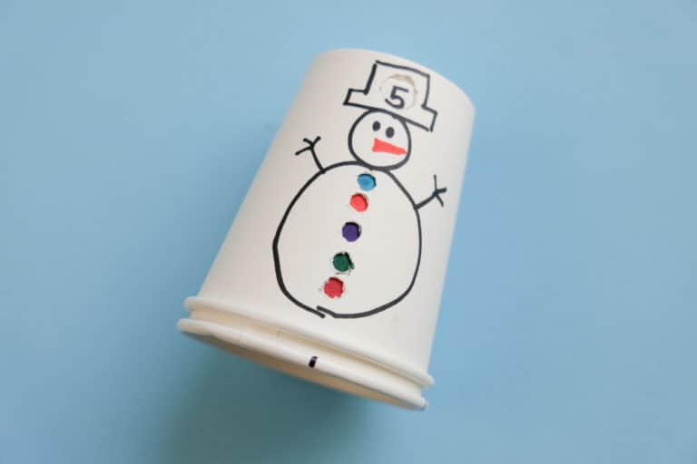 Counting Snowman Craft