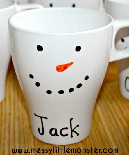 Drink A Cup Of Snowman