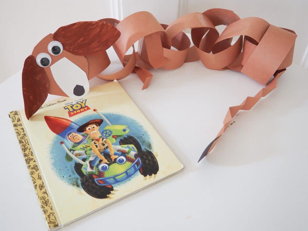 Easy Toy Story Dog Craft