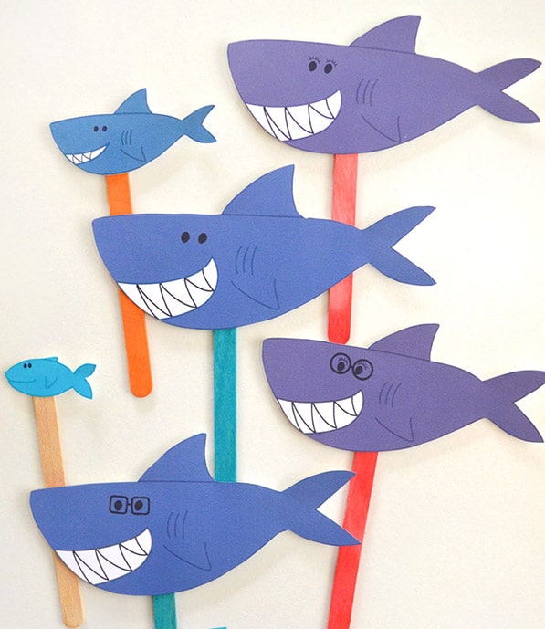 Free Printable Shark Craft