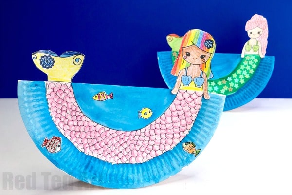 17 Amazing Mermaid Crafts for Kids · The Inspiration Edit