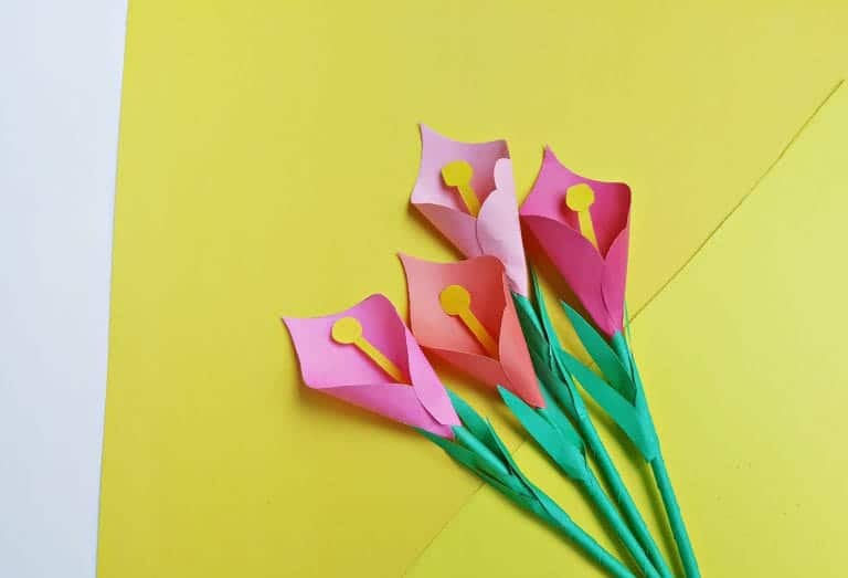 Elegant Paper Flower Craft