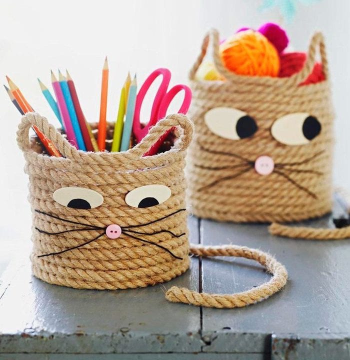 Craft Supply Holder Cat Craft