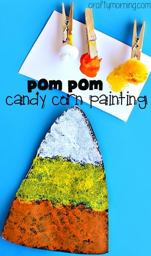 I Want Candy Pom-Pom Craft