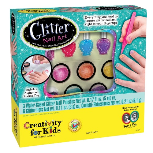 Glitter Manicure Kit for Kids