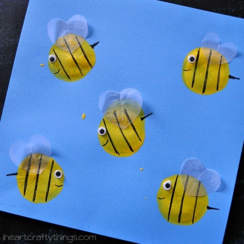 Balloon Stampers Bee Craft