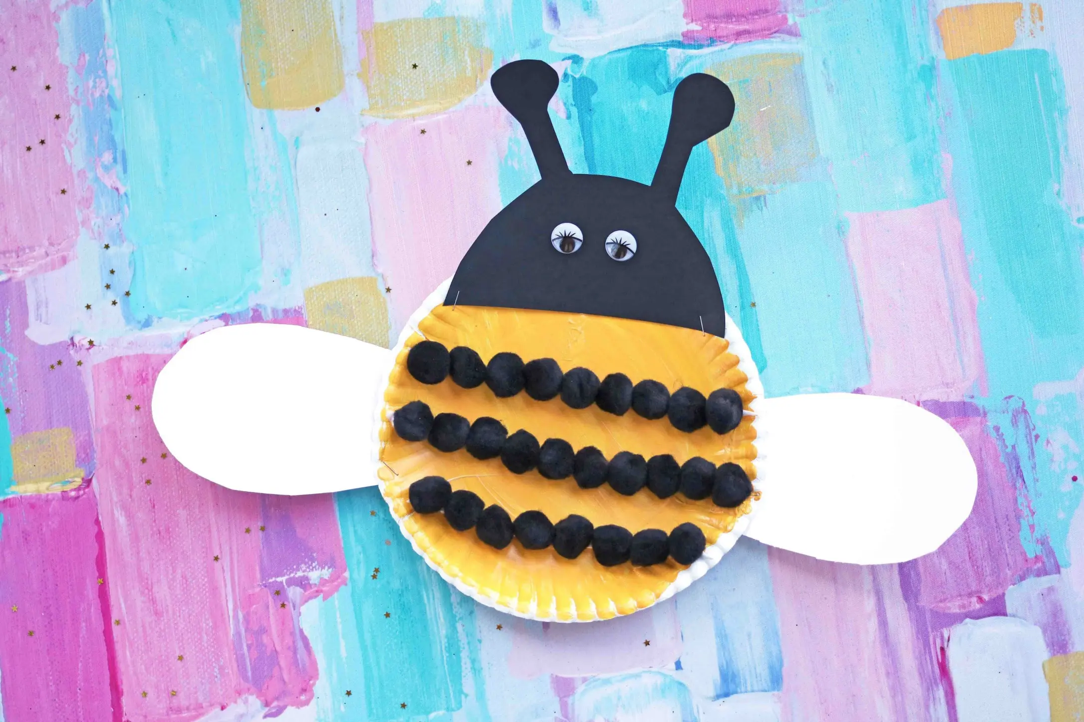 Fuzzy Bee Craft