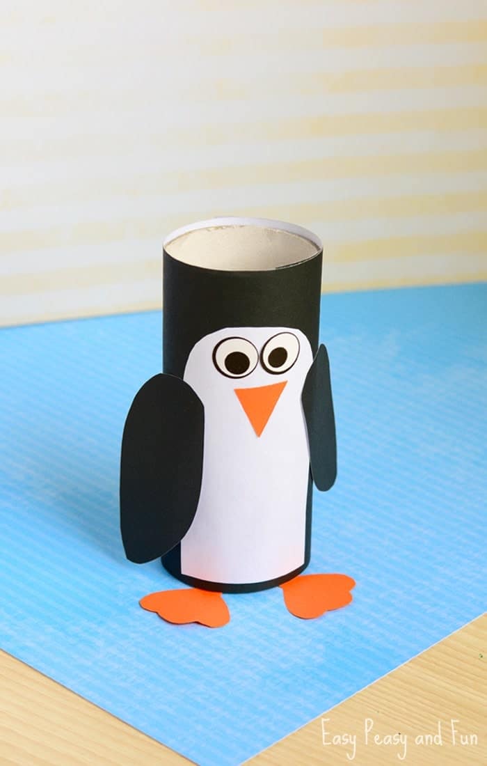 DIY 3D Penguin Craft