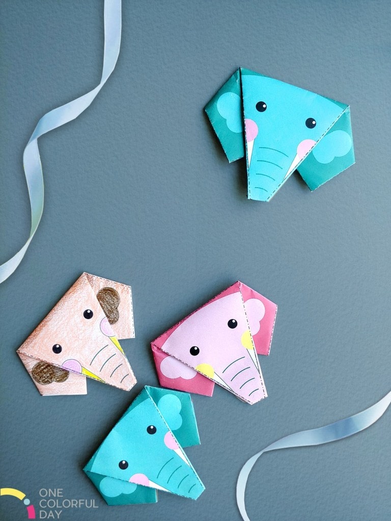 Origami Elephant Craft