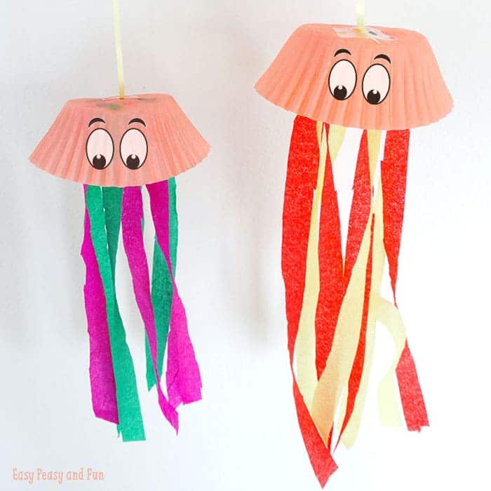Hanging Jellyfish Craft