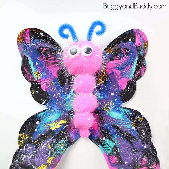 Intergalactic Butterflies From Space