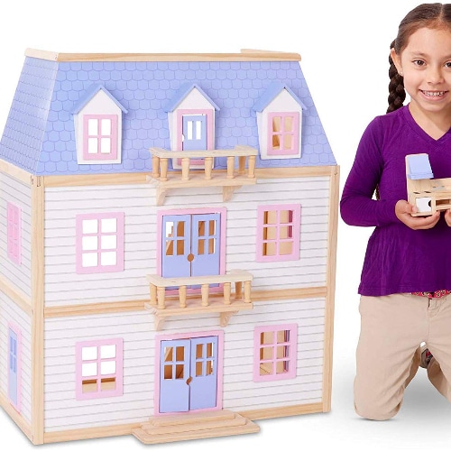 Modern Multi-Level Dollhouse 