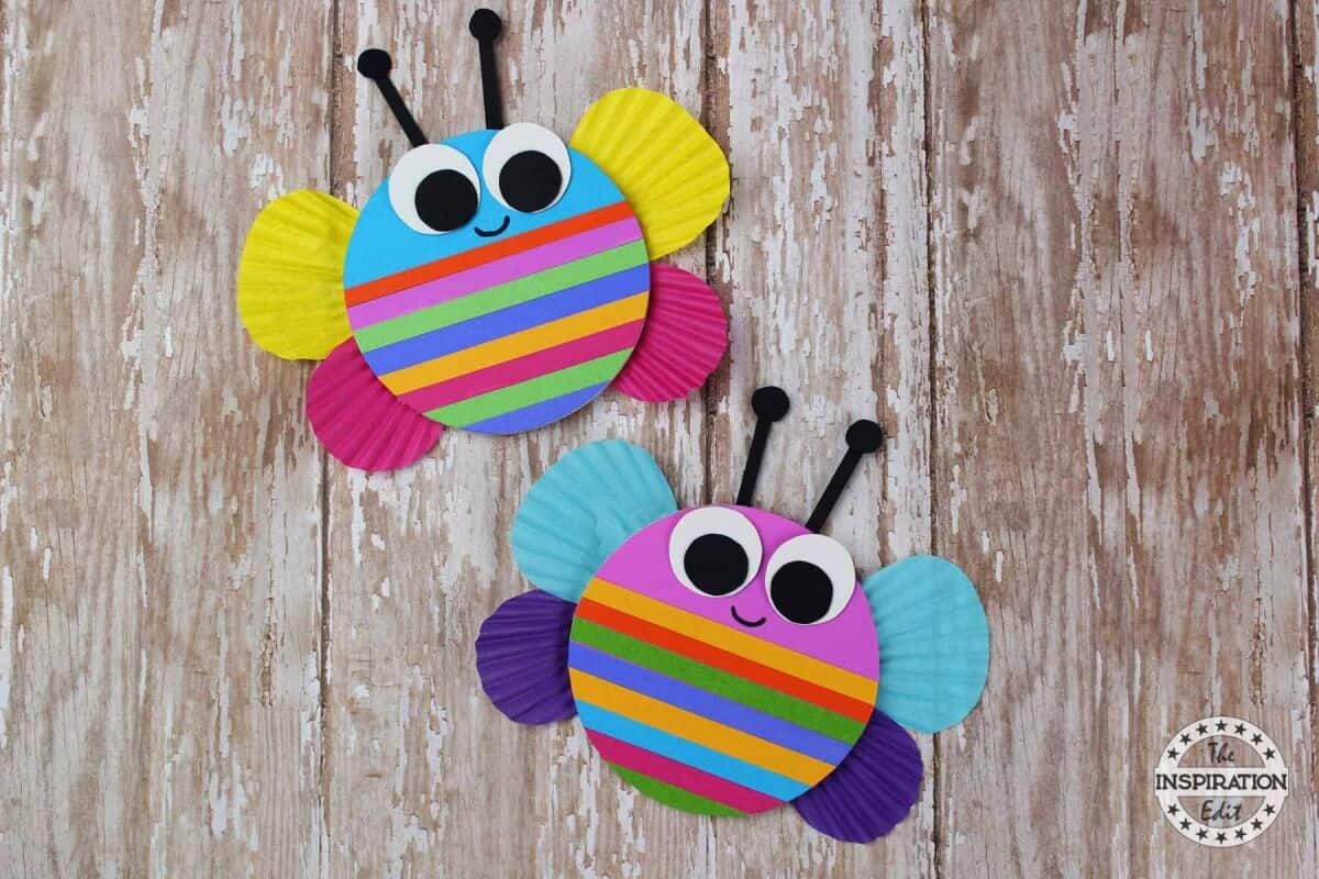 Roly-Poly Butterfly Craft
