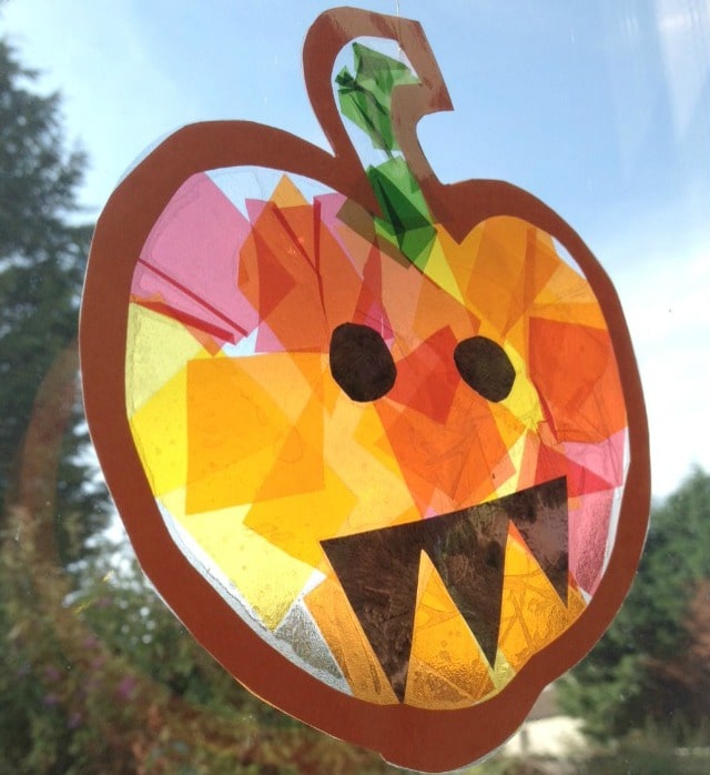 Sunshiney Pumpkin Craft