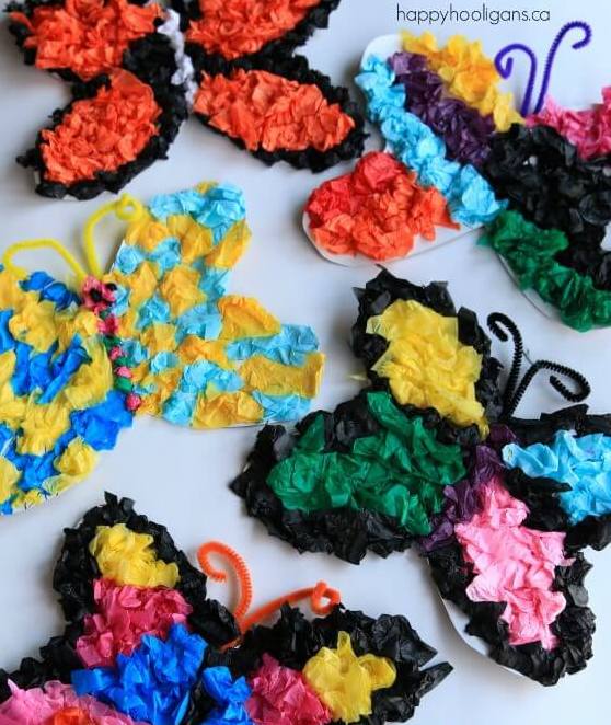 Tactile Butterfly Craft