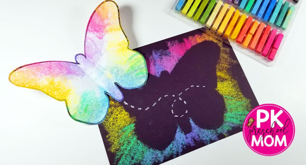 Vivd Pastel Butterfly Craft