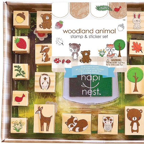 Woodland Animal Stamps & Stickers