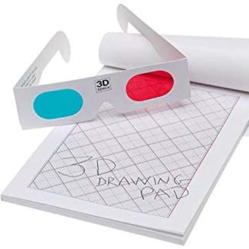 3D Drawing Pad & Glasses Set