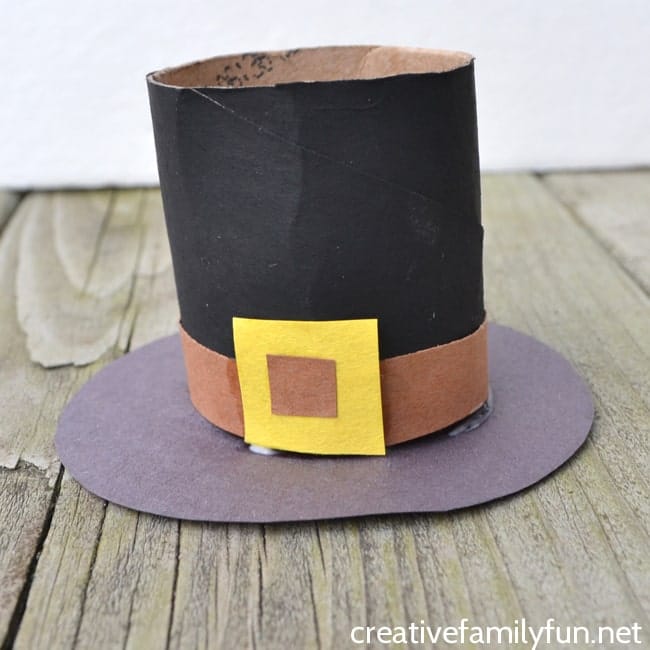 Pilgrim Hat Thanksgiving Craft