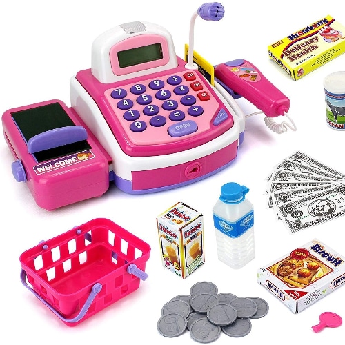 Pretend Play Electronic Cash Register Toy