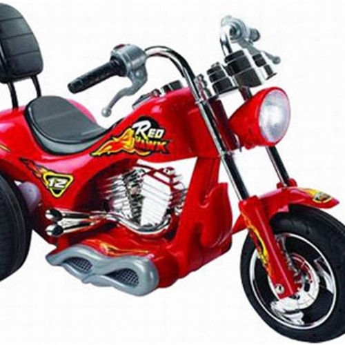 12V Red Hawk Motorcycle 