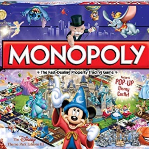 Disney Theme Park Monopoly (3rd Edition)