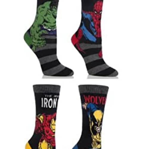 Marvel Kids’ Socks 4-Pack 