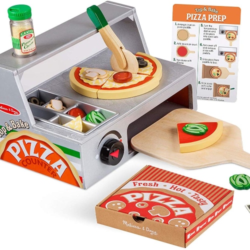 Top And Bake Wooden Pizza Counter 