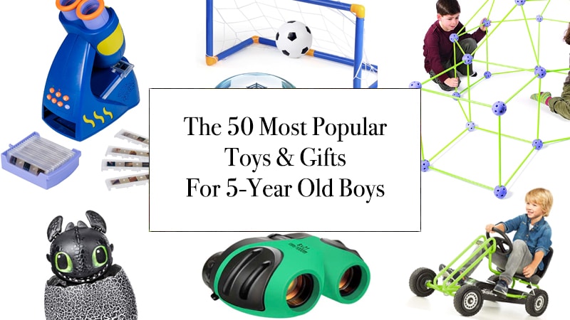 The Best Toys & Gifts For 5-Year Old Boys