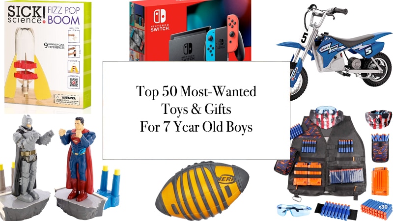 Best Toys & Gifts For 7 Year Old Boys