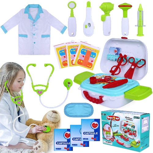 Pretend-N-Play 20-Piece Medical Toys Set