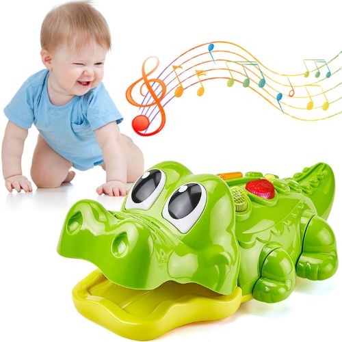 GiftInTheBox Musical Crocodile Toy