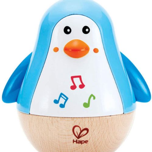 Hape Musical Penguin Wobbler