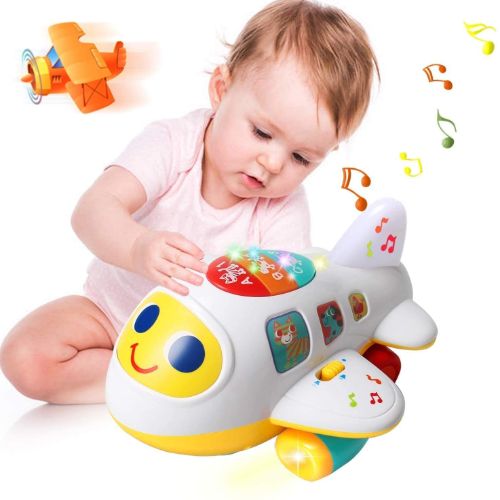 Huile Baby Electronic Airplane Music and Light Toy