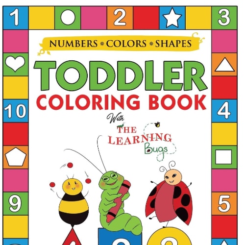 My Numbers, Colors, and Shapes Coloring Book