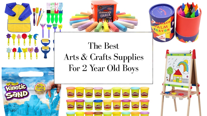 Arts & Crafts Supplies For 2 Year Old Boys