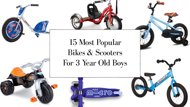 Bikes & Scooters For 3 Year Old Boys