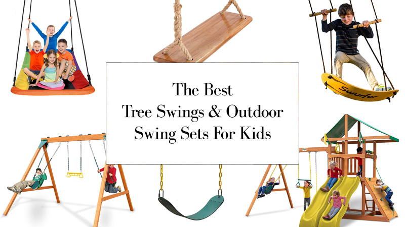 Best Tree Swings & Outdoor Swing Sets For Kids