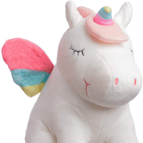 Huggable Light-Up Unicorn Plush