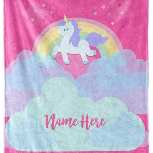 Personalized Plush Blanket