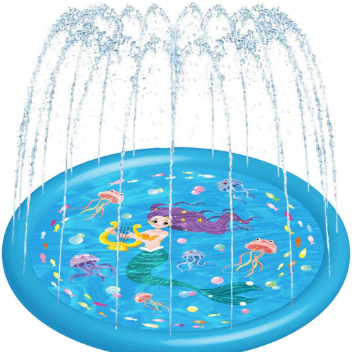 Mermaid Sprinkler And Splash Pad