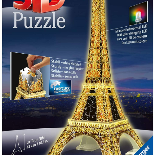 3D Eiffel Tower Puzzle
